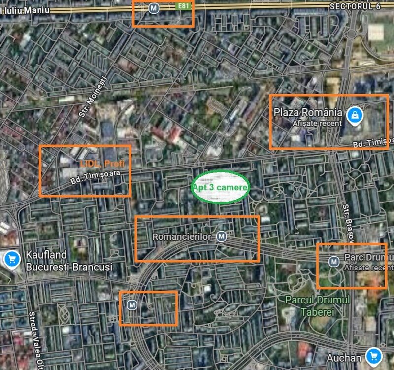 Metrou Romancierilor, bloc anvelopat, instalatii noi, langa Lidl, Plaza Mall